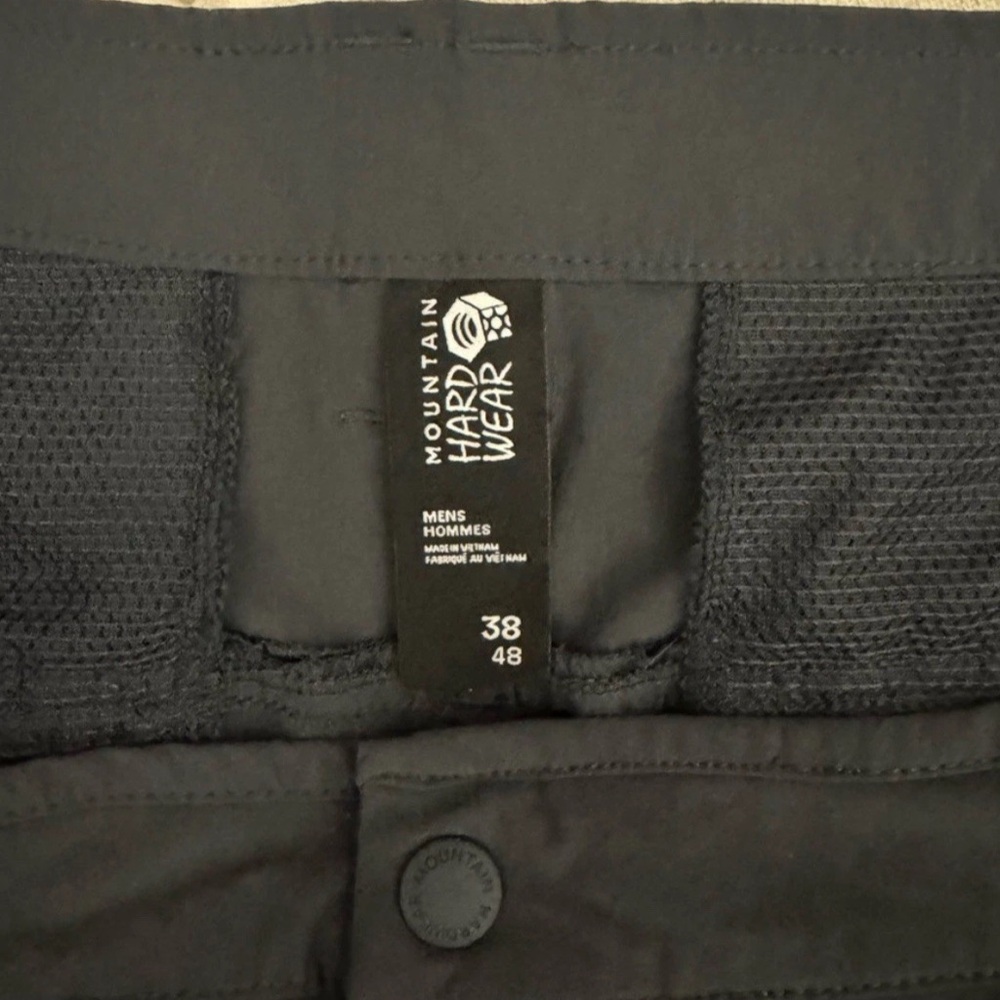 Mountain Hardwear Men's PerformanceHiking/Outdoor Pants Size 38 Inseam30" Gray - Picture 5 of 6